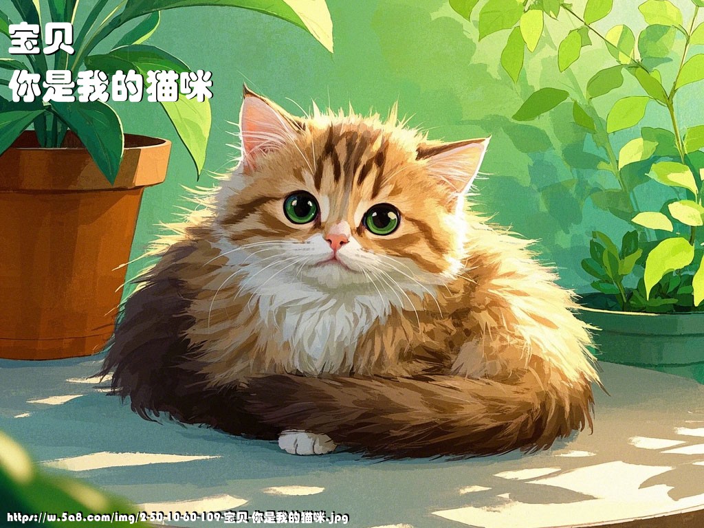 宝贝你是我的猫咪搞笑图片