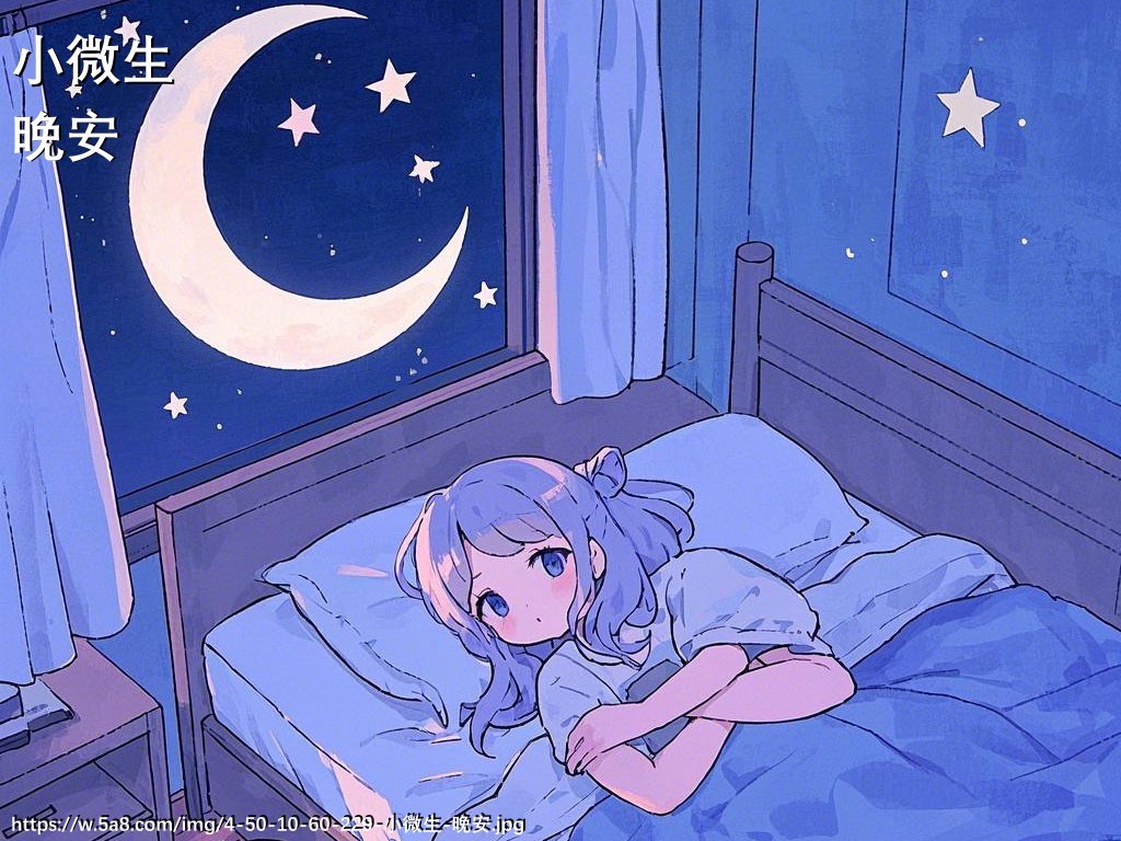 小微生晚安搞笑图片