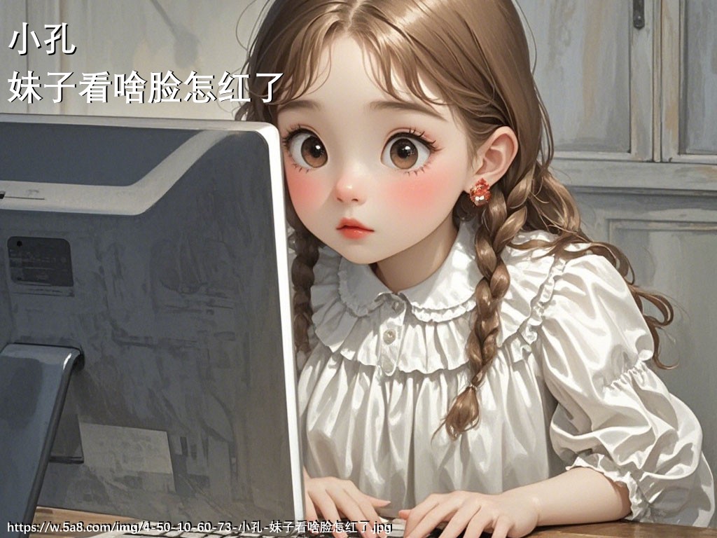 小孔妹子看啥脸怎红了搞笑图片