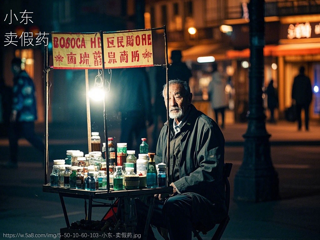 小东卖假药搞笑图片