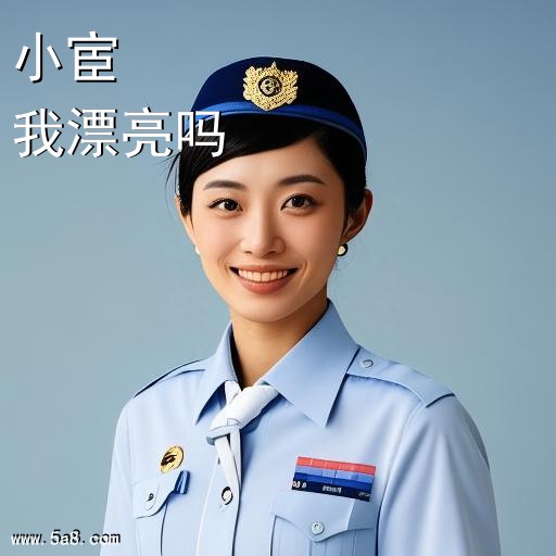 我漂亮吗小宦搞笑图片