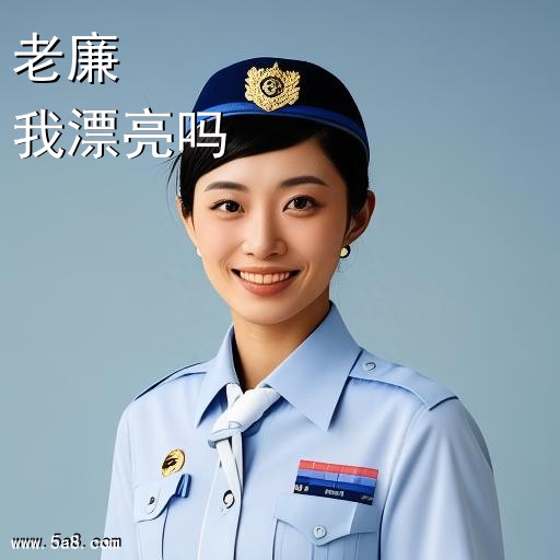 我漂亮吗老廉搞笑图片