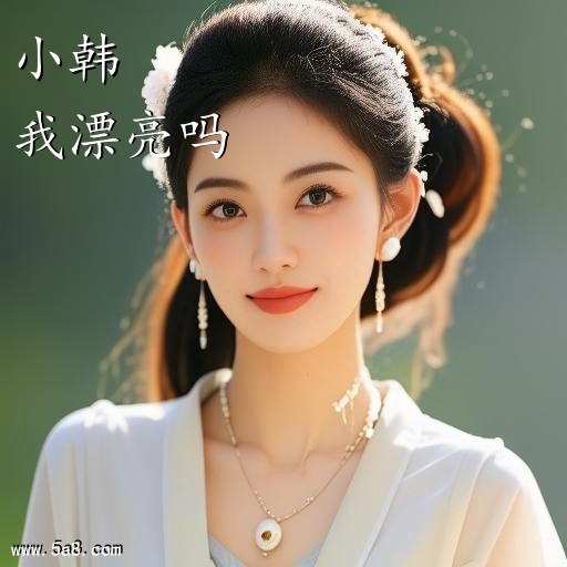 我漂亮吗小韩搞笑图片