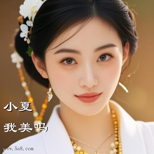 我美吗小夏搞笑图片