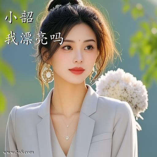 我漂亮吗小韶搞笑图片