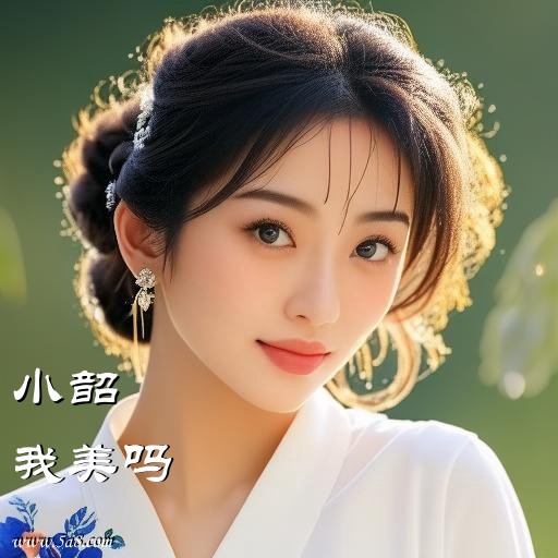 我美吗小韶搞笑图片