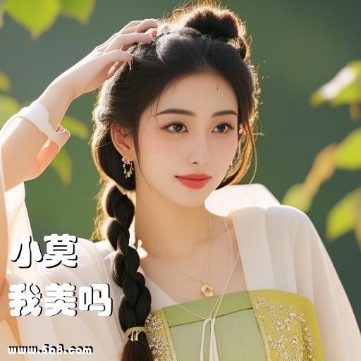 我美吗小莫搞笑图片