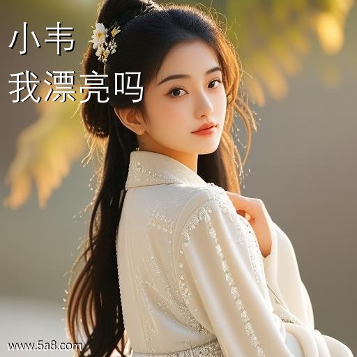 我漂亮吗小韦搞笑图片