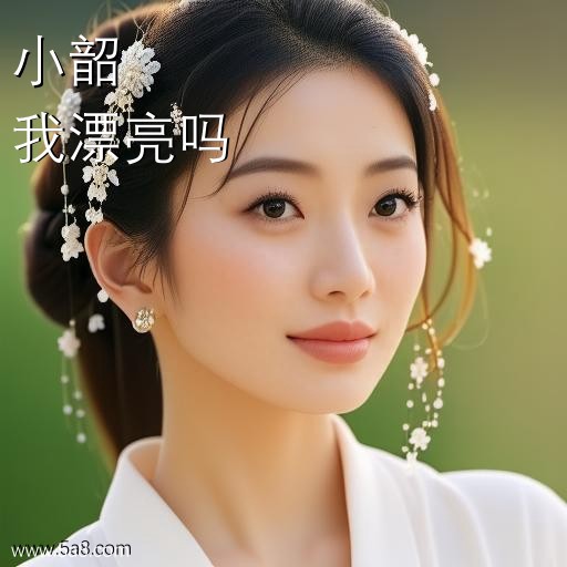 我漂亮吗小韶搞笑图片