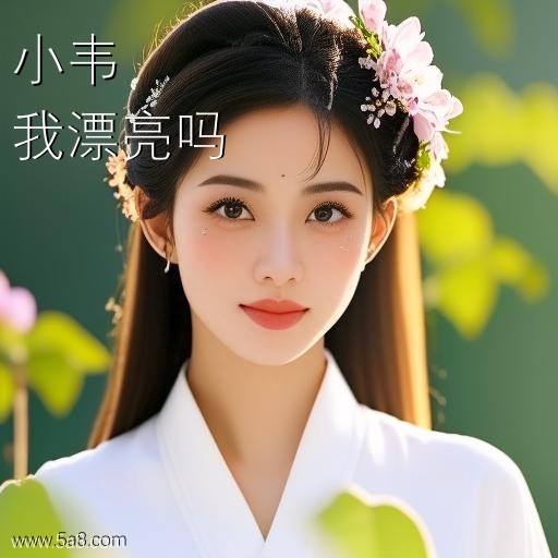 我漂亮吗小韦搞笑图片