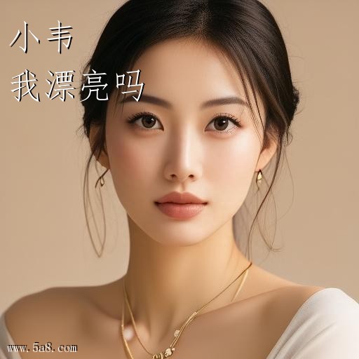 我漂亮吗小韦搞笑图片